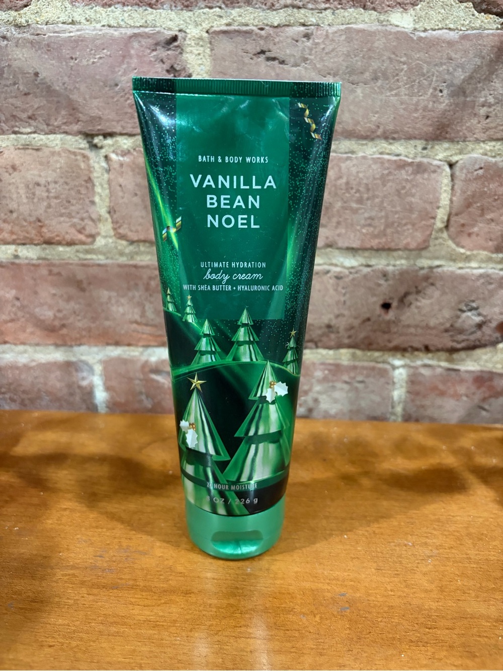 Bath & Body Works Vanilla Bean Noel Body Cream -8 oz NEW